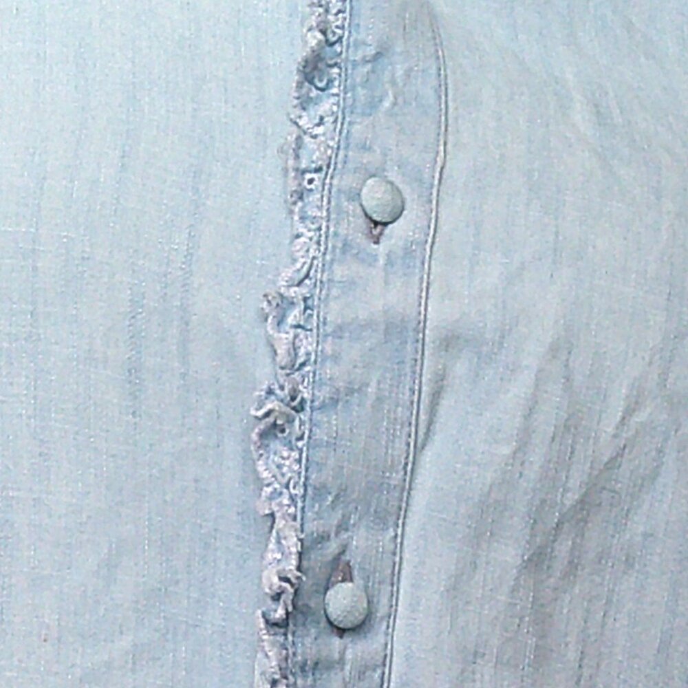 Blue Button Up - image 5